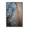 Stupell Industries Vertical Aerial Beach View Framed Giclee Wall Art Design by Rick Berk